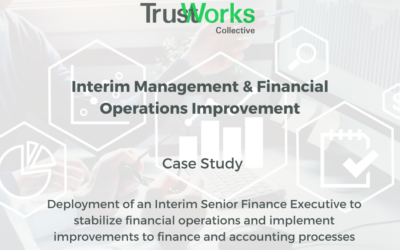 Interim Management & Financial Operations Improvement